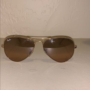 Tan Ray Ban Sunglasses